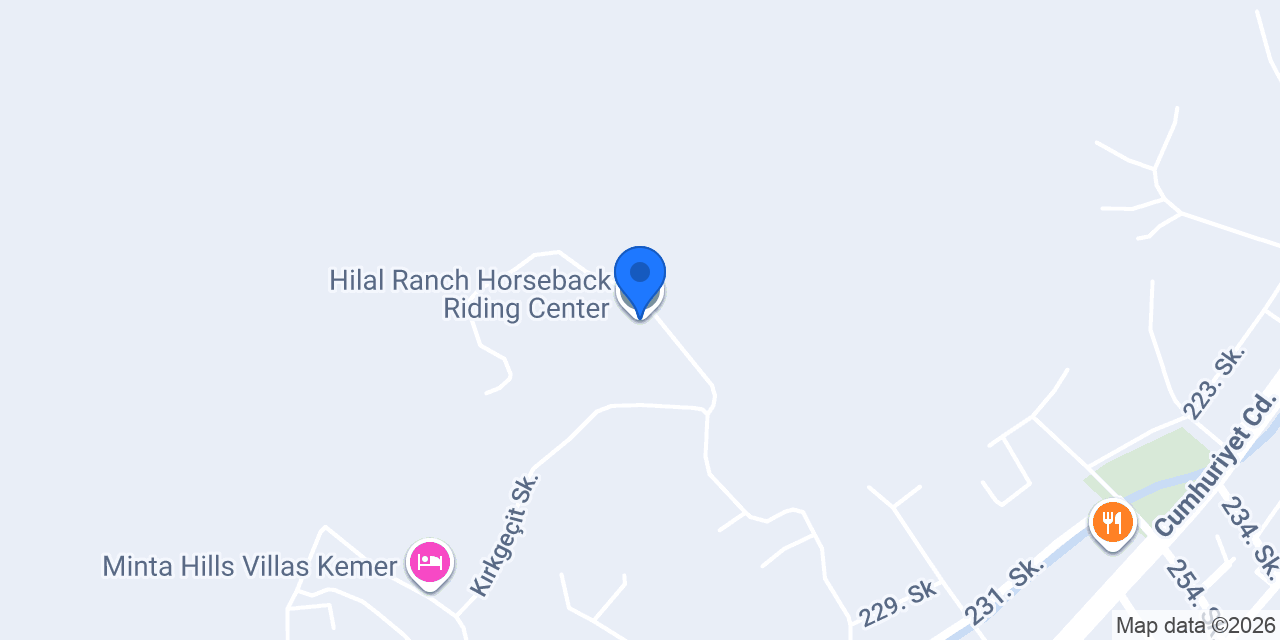Hilal Ranch Horseback Riding Center konumu