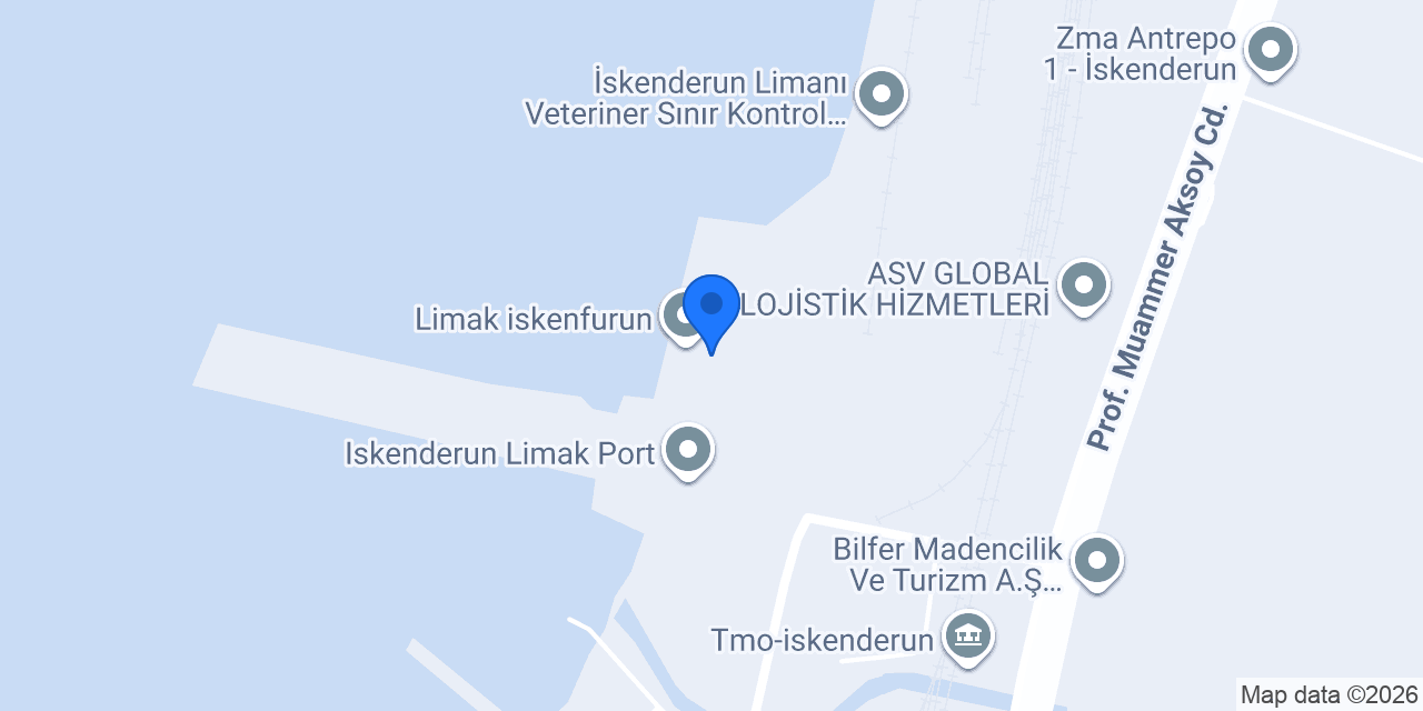 ÖZ KİRAZ NAKLİYAT İSKENDERUN ŞUBE konumu