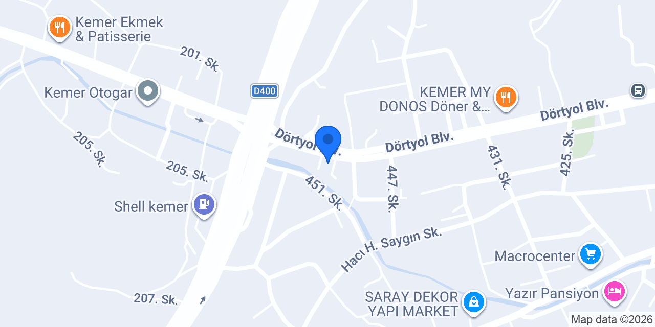 Zarafet davet evi konumu