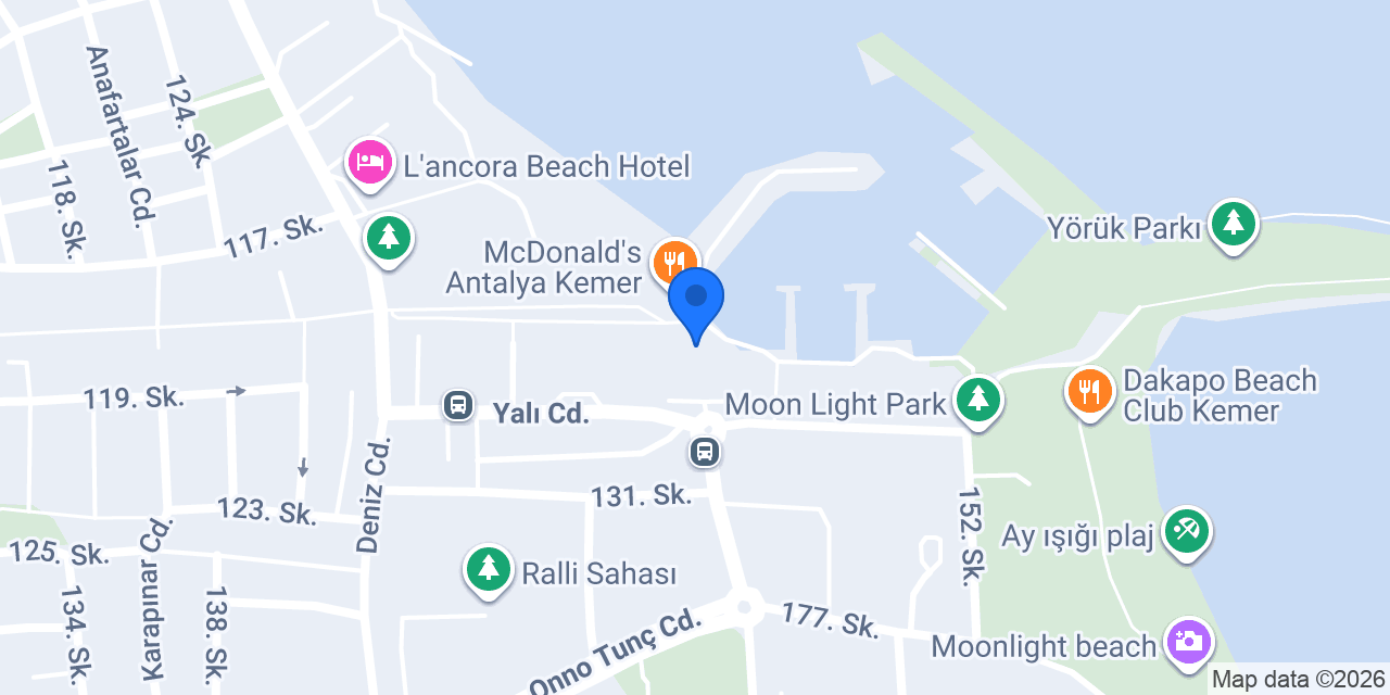Aia Restaurant Marina konumu