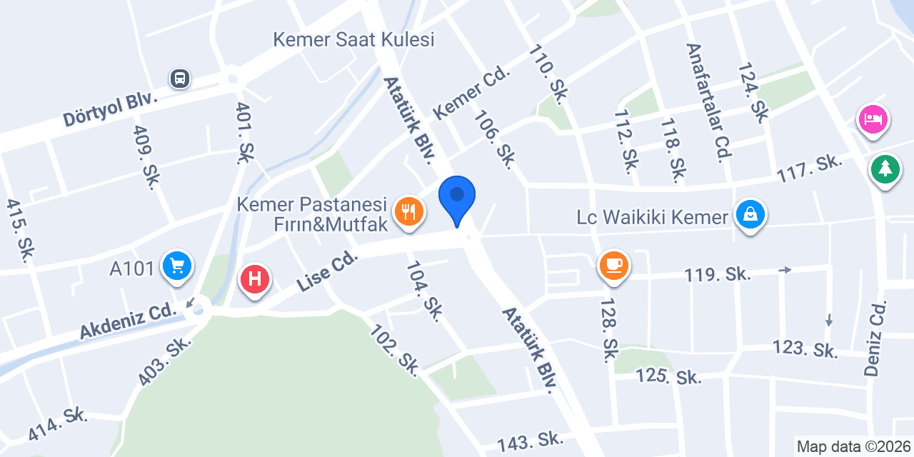 Organix konumu