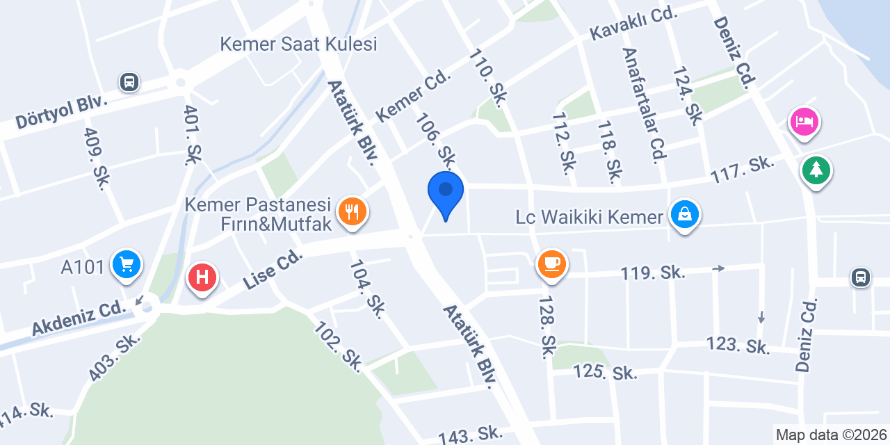 Milenyum Tekel Bayi konumu