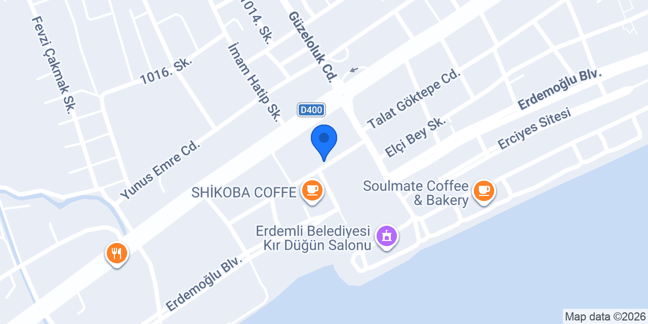 İnter Academy Turkey Erdemli konumu