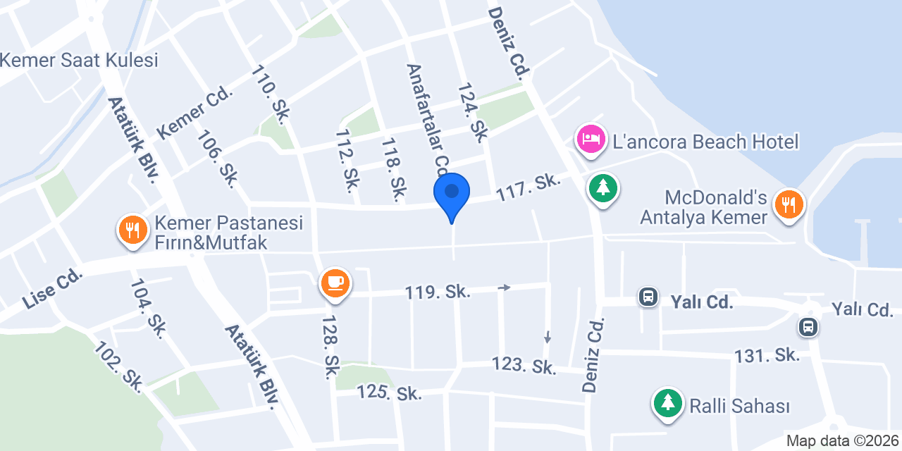 Büyük Pastane konumu