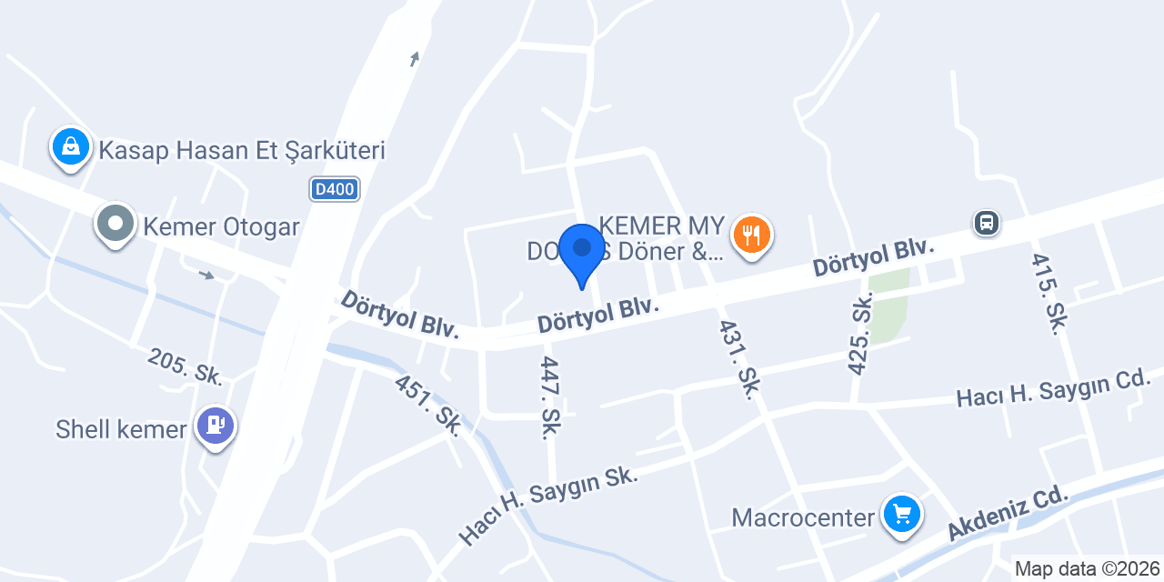 Av. Dilara Barış Hukuk Bürosu konumu