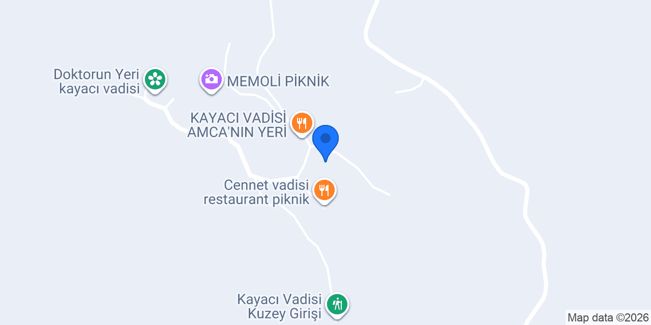 KAYACI VADİSİ konumu