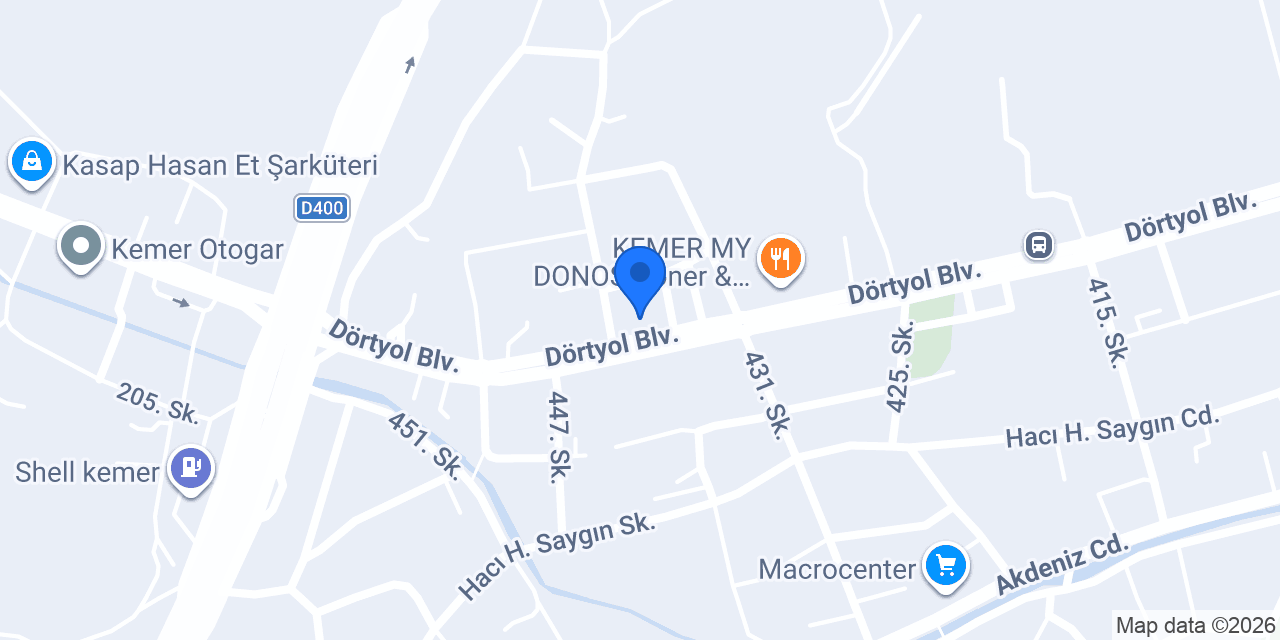 Kemer Köfte Piyaz konumu