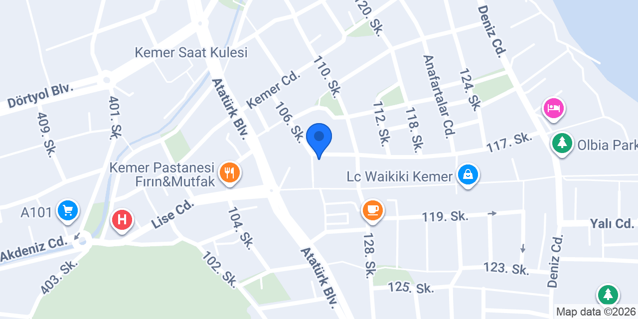 Wassermann Hotel konumu