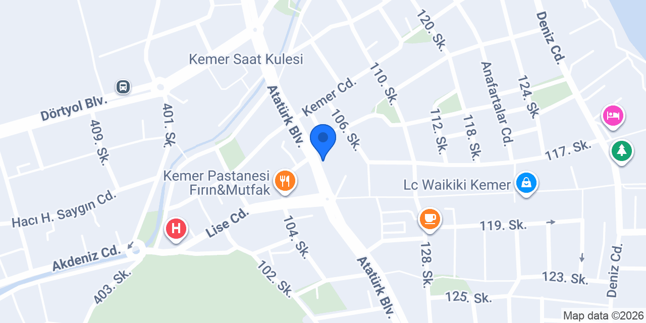 Şen Eczanesi konumu