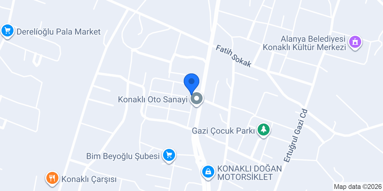 Yiğit Oto Döşeme konumu