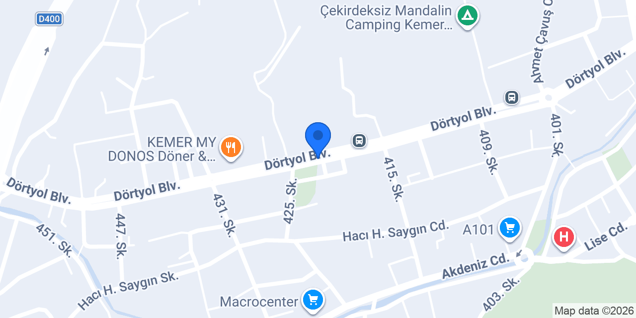 Bil Dershaneleri konumu