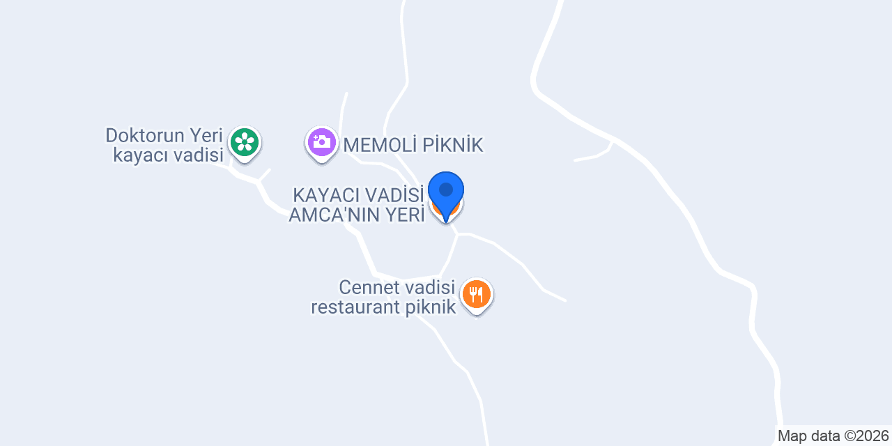 KAYACI VADİSİ AMCA'NIN YERİ konumu