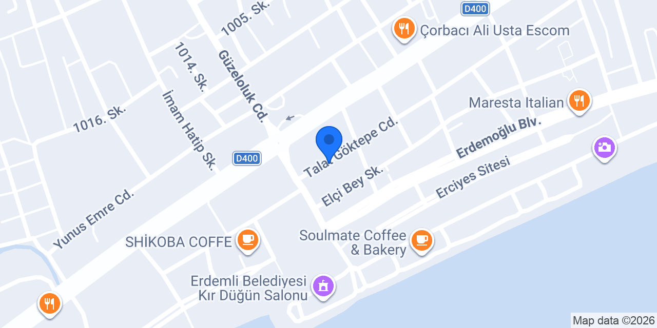 TİTAN KARAVAN ERDEMLİ konumu