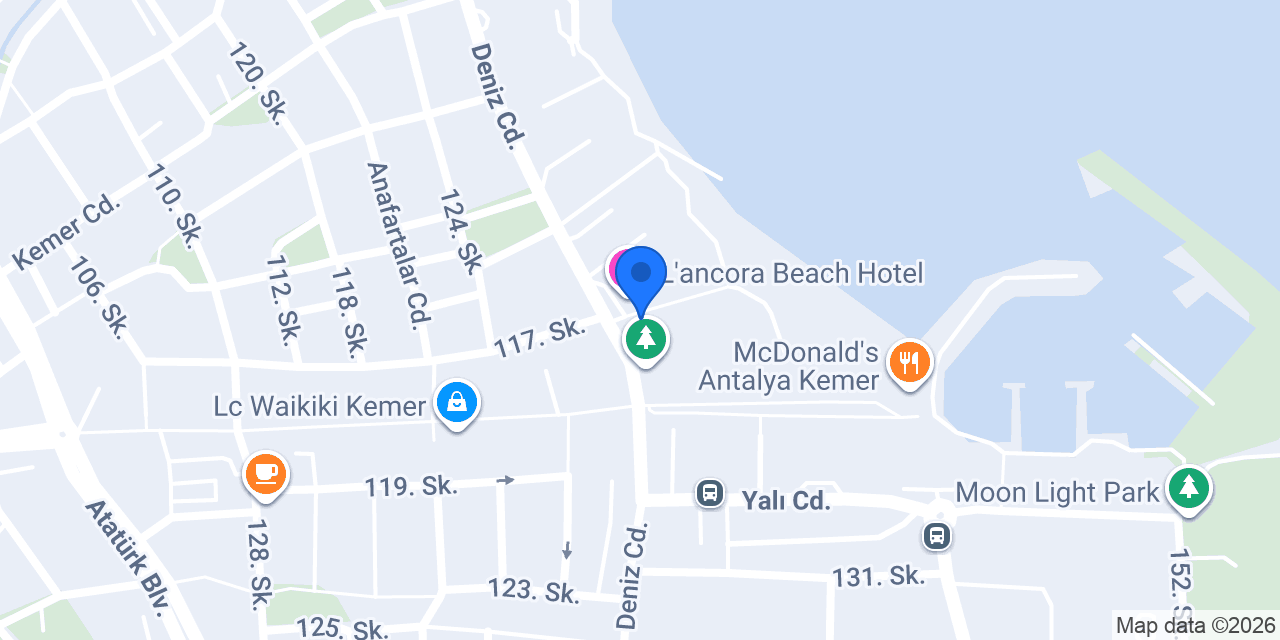 Yapı Kredi - Kemer Şubesi konumu