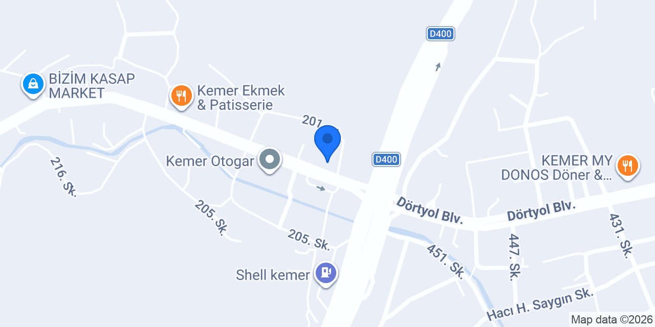 Hacı Baba kebab salonu konumu