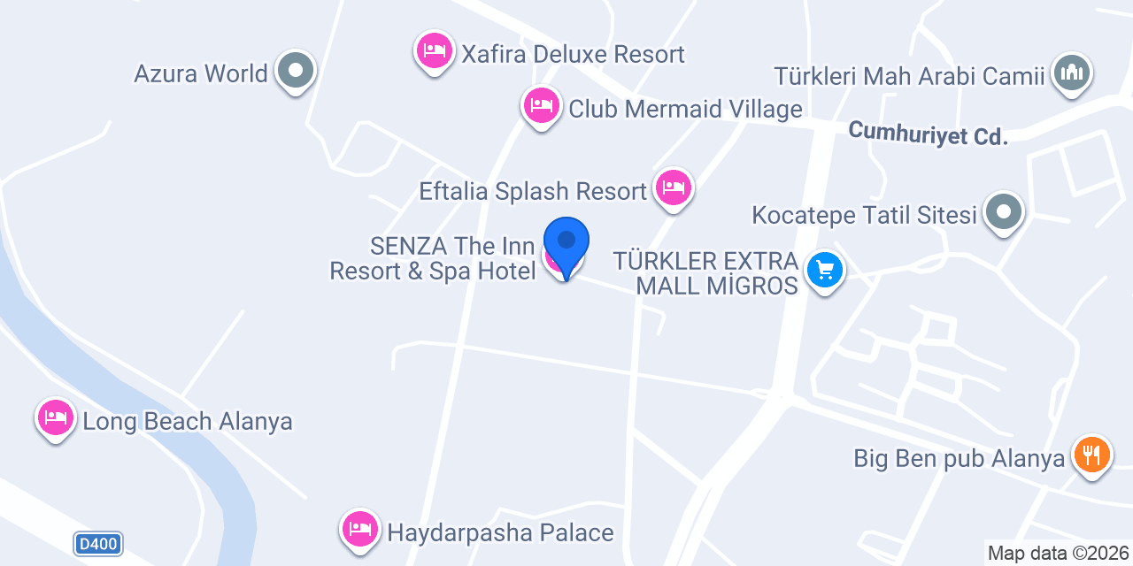 Emir Rent a Car konumu