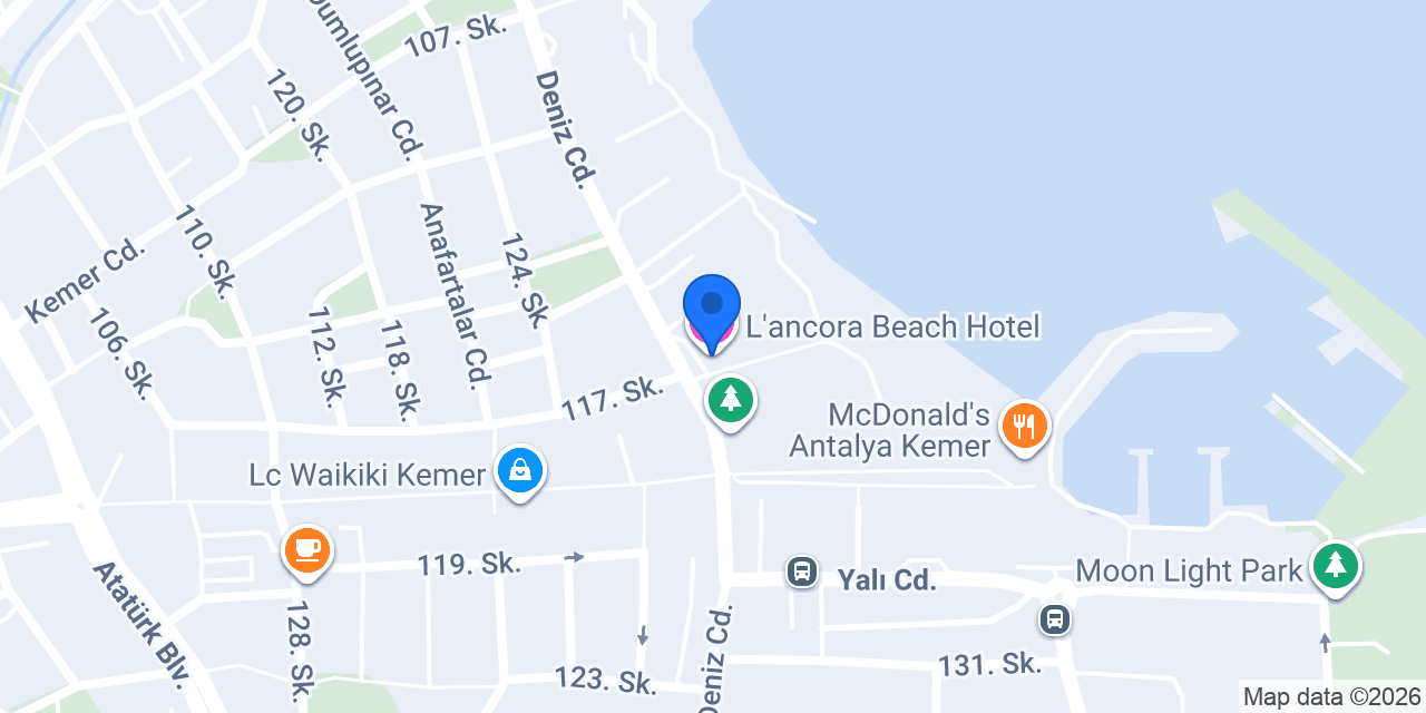 L'ancora Beach Hotel konumu
