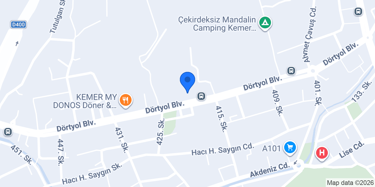 Kemer Final Özel Öğretim Kursları konumu