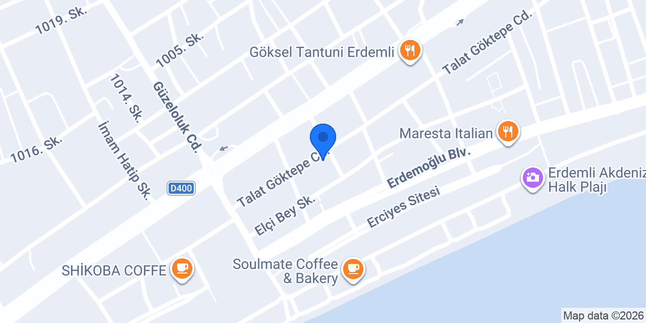 ERDEMLİ LİMON KLİMA konumu