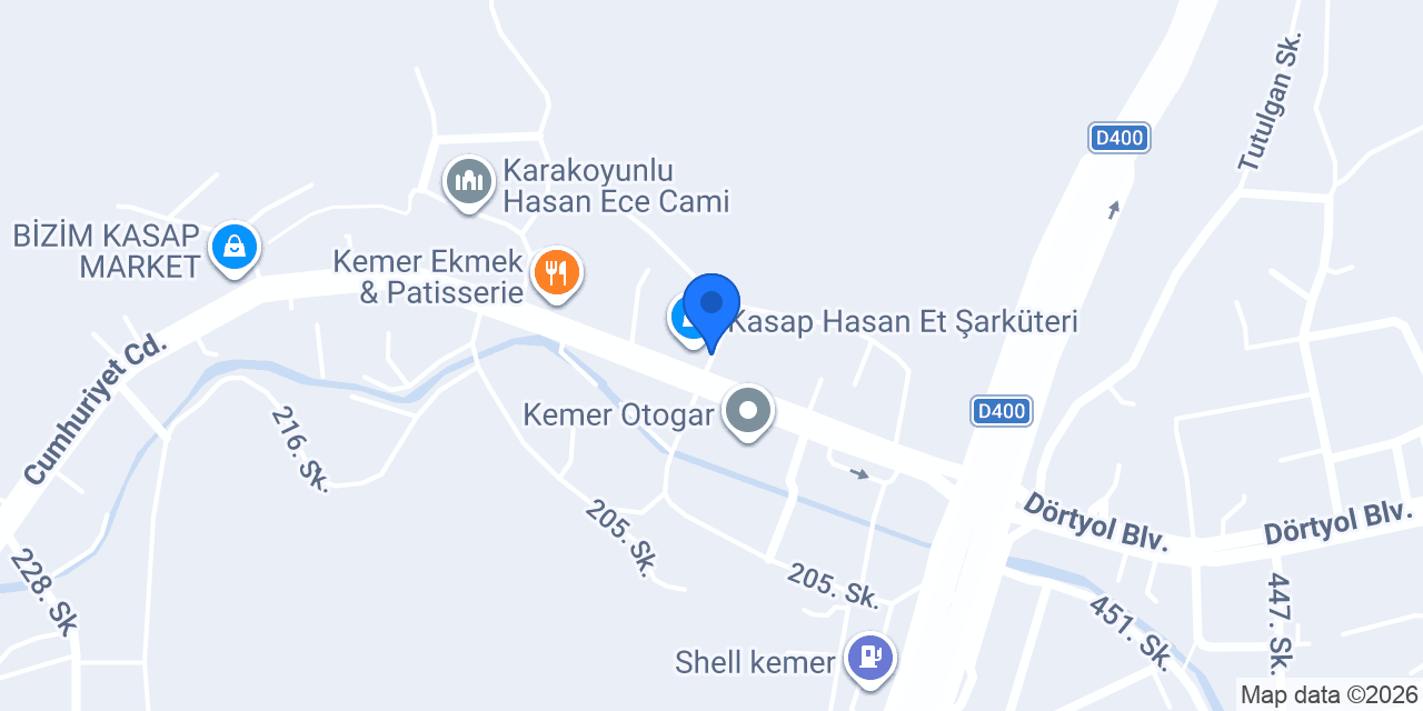 Kemer Nakliyat konumu