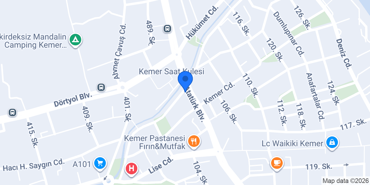 Türker Döviz konumu