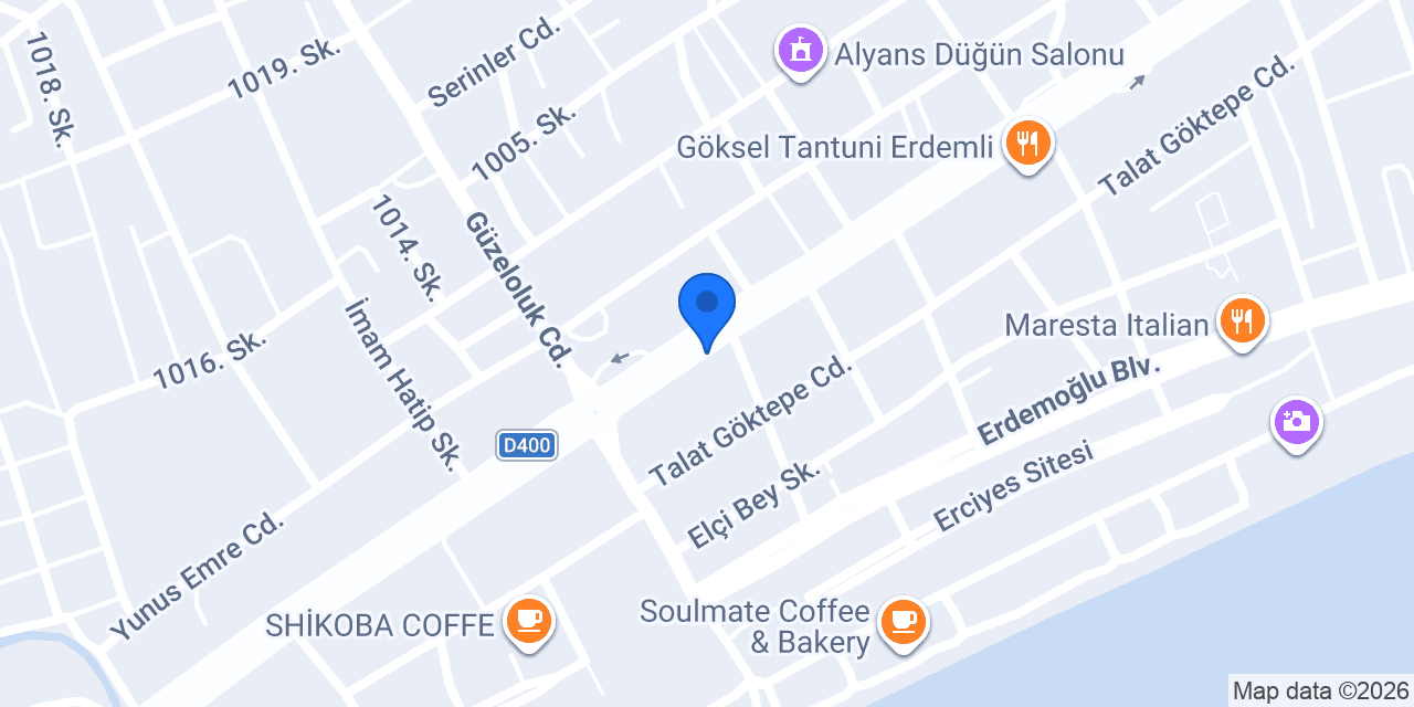 Erdemli Anahtarcı Çilingir - Burçin Özer konumu