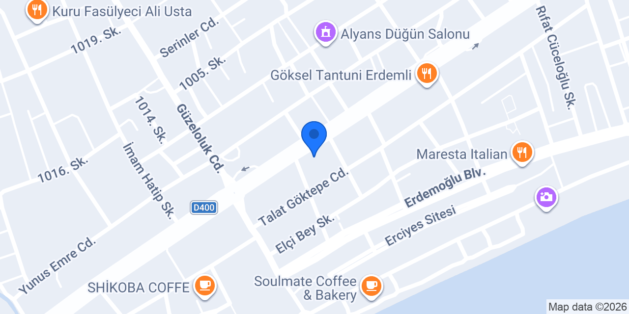 Sayaç Kampüs Kurs Merkezi konumu