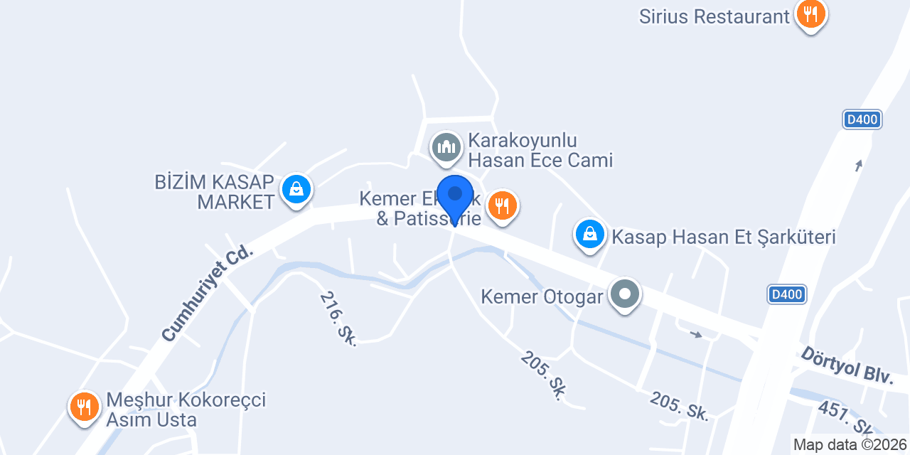 Tuncer Estate konumu