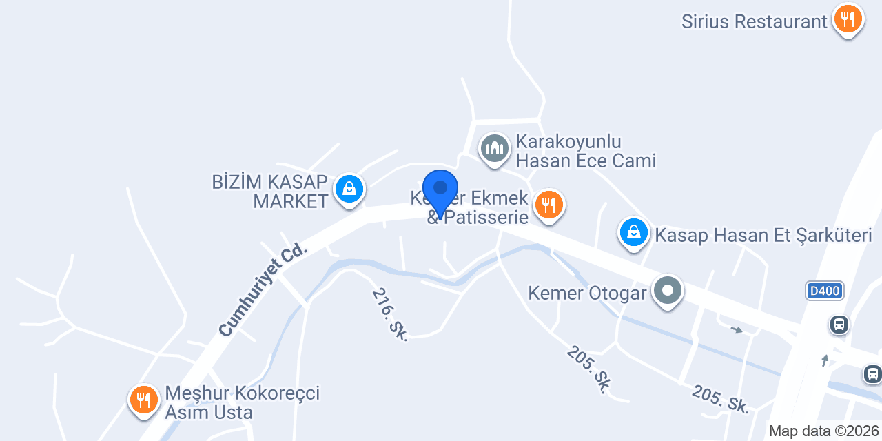 27 PAÇACI ABDI USTA konumu