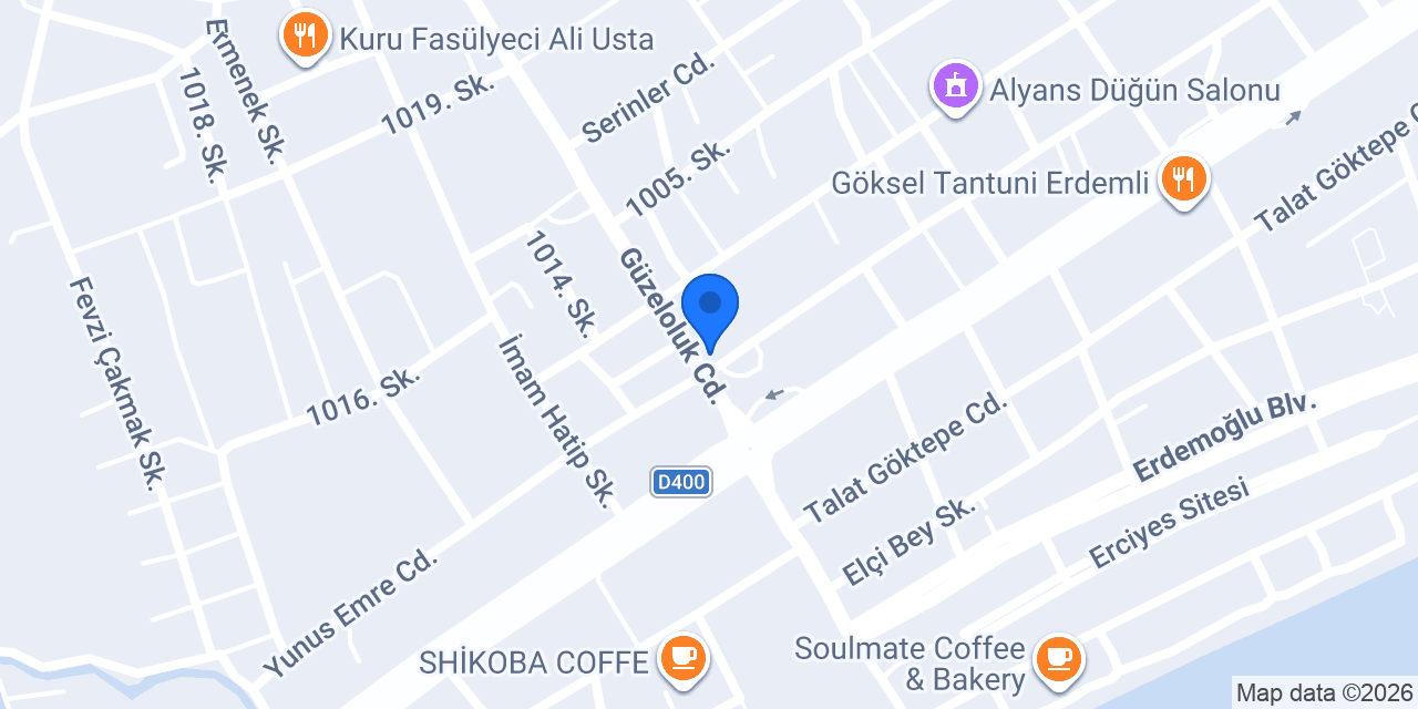 Akdeniz lahmacun & kebap salonu konumu