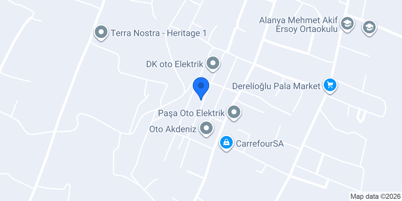 Dağlar Tasarım Mobilya konumu