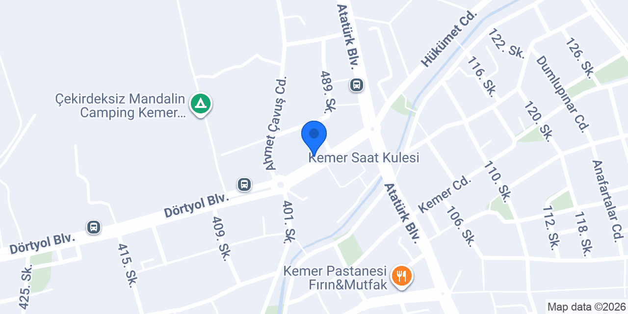 OTEK HARİTA İMAR İNŞAAT konumu