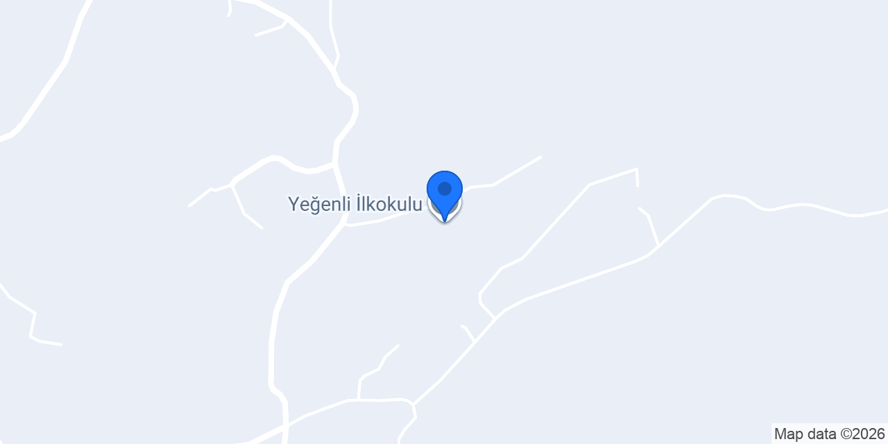 Yeğenli İlkokulu konumu