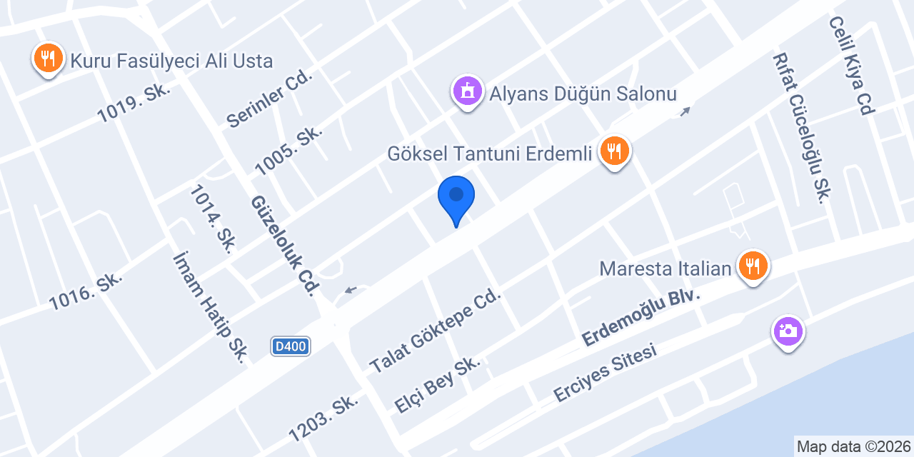 Güven 2 Mobilya konumu