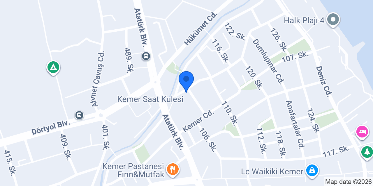 Diş Hekimi Saldıray Pağda konumu