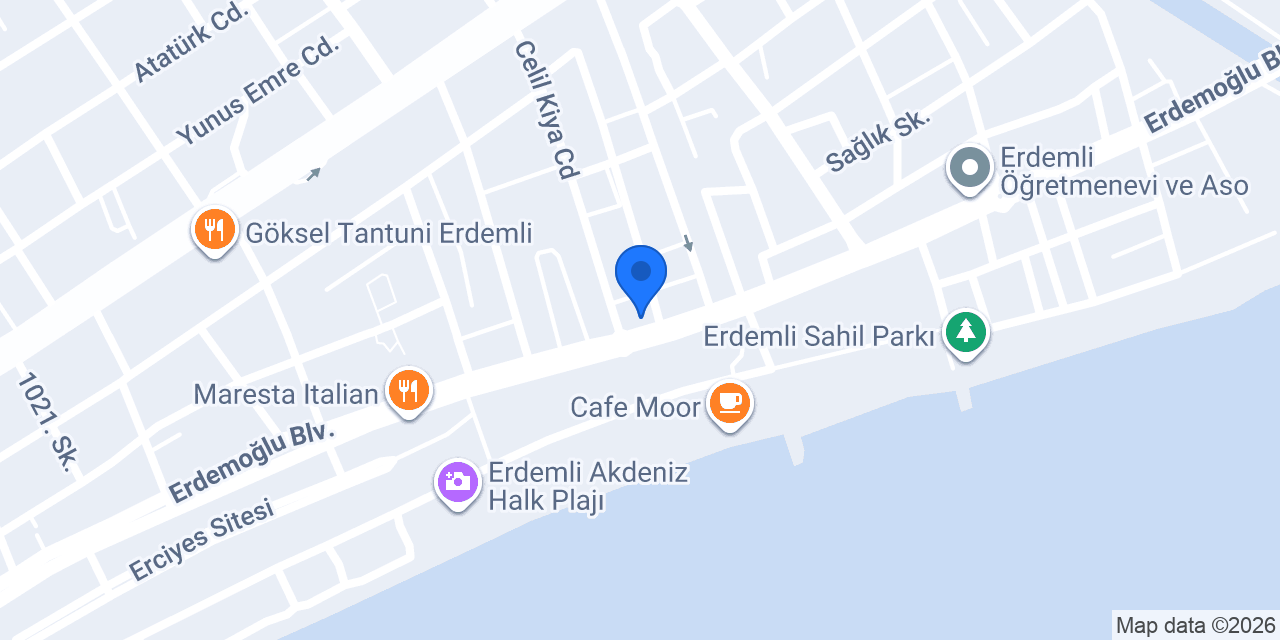 Bilgin Tekel Market konumu