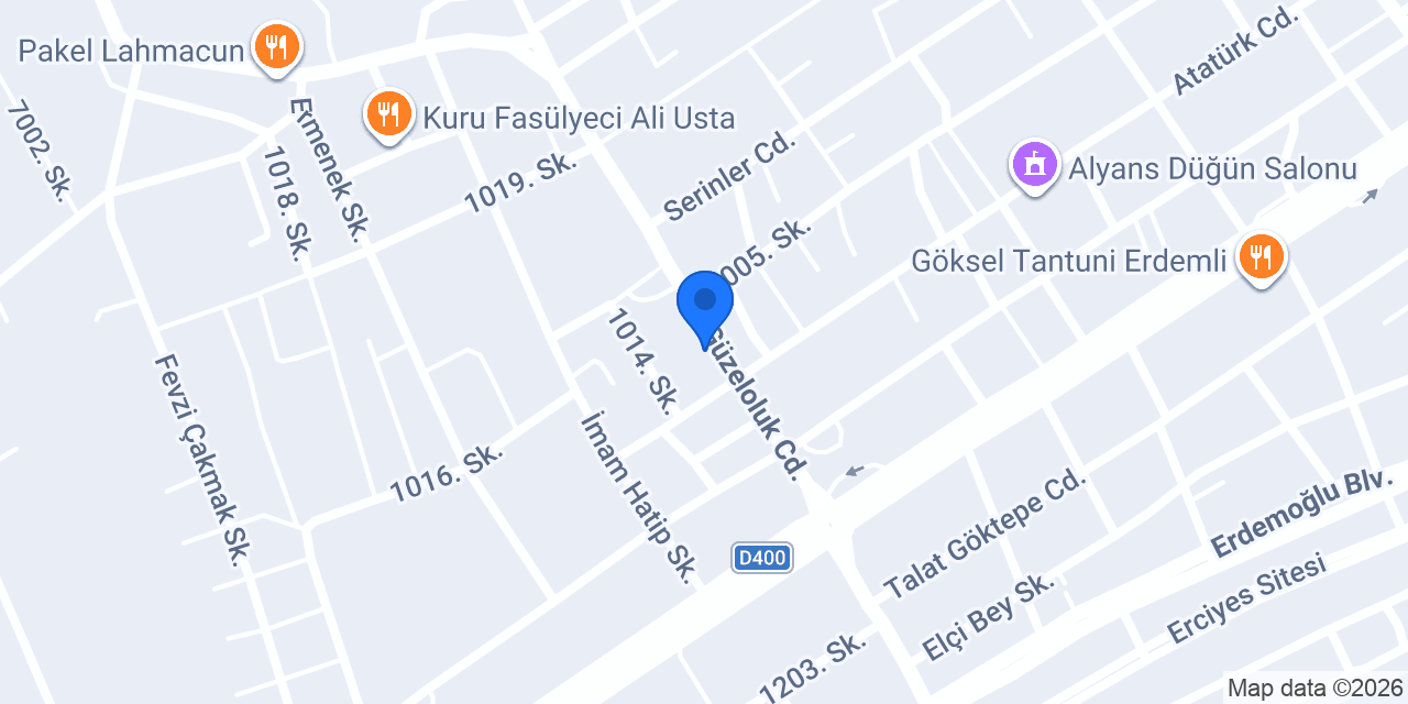 ERDEMLI ELEKTRIK konumu