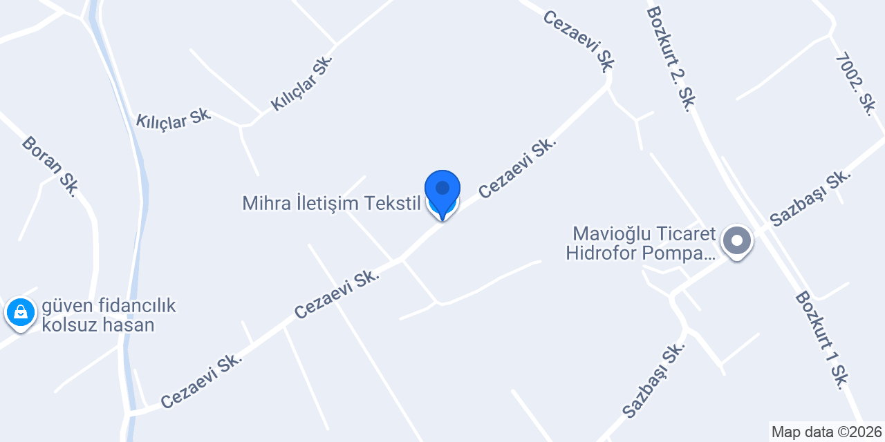 Hafızoğlu Fidancılık konumu
