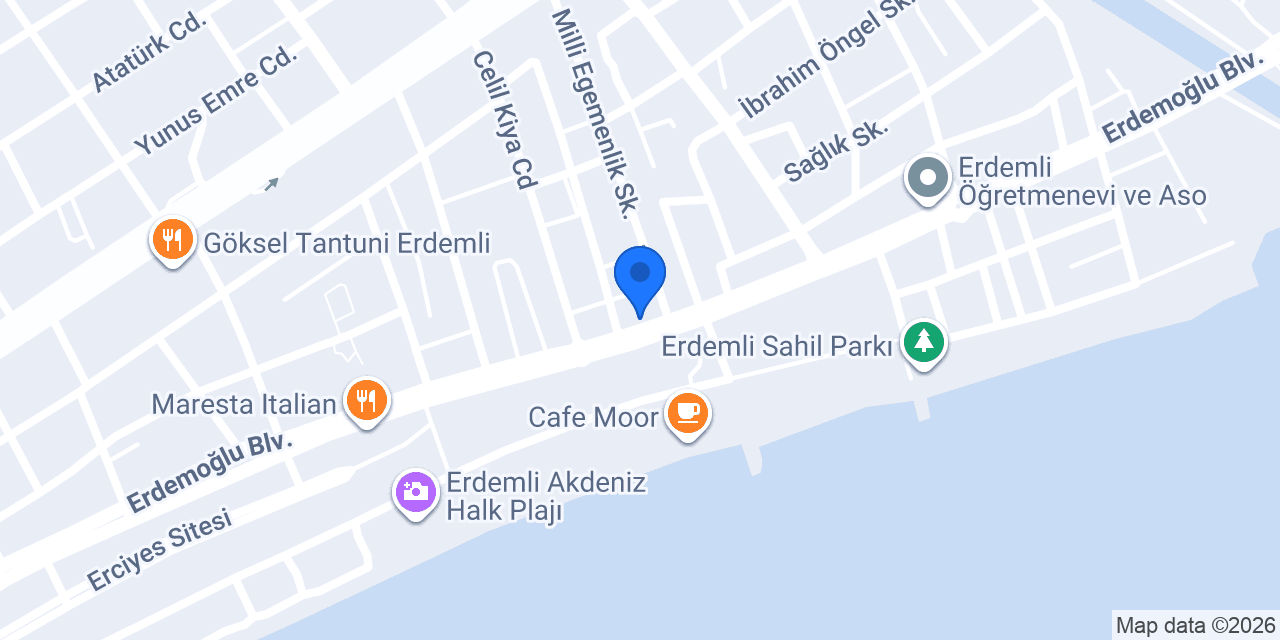 Çadır kafe konumu
