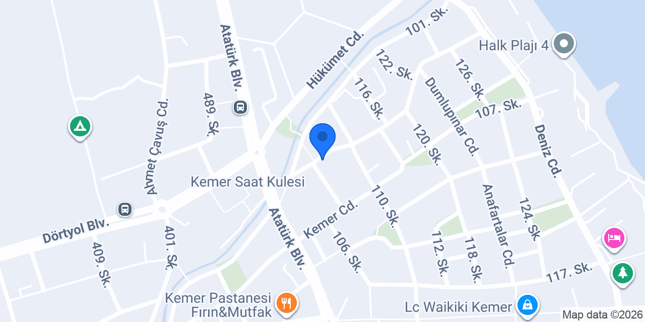Birtek Coiffeur Çetin konumu
