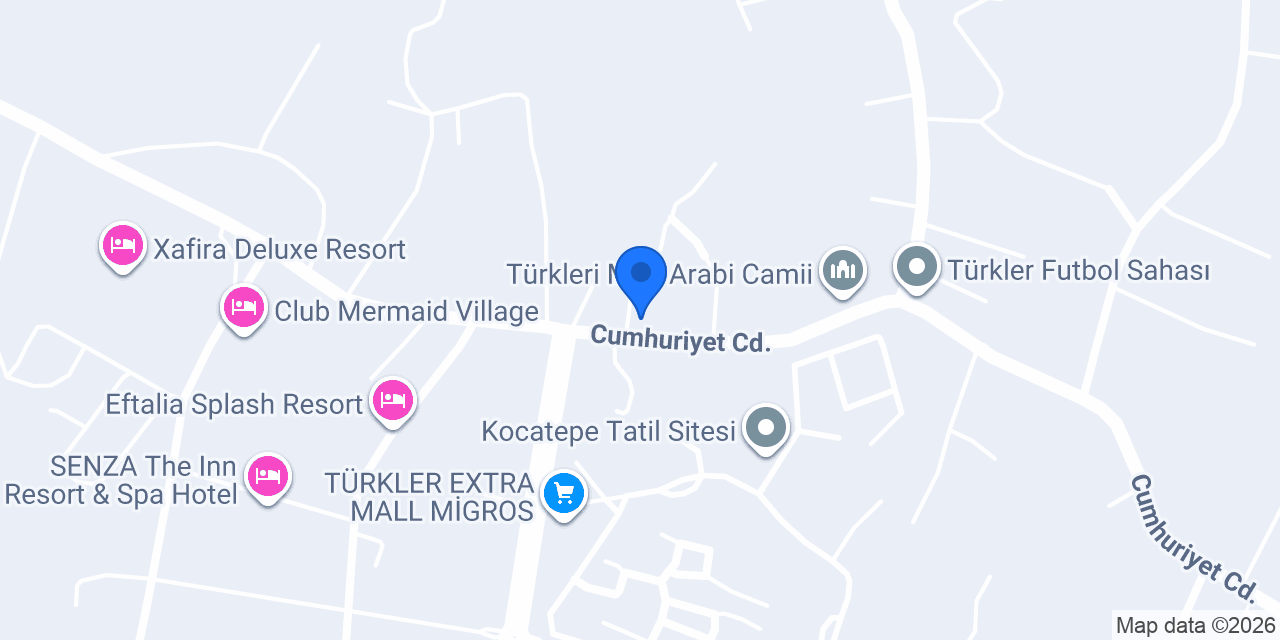 Çavuşoğlu Süpermarket konumu