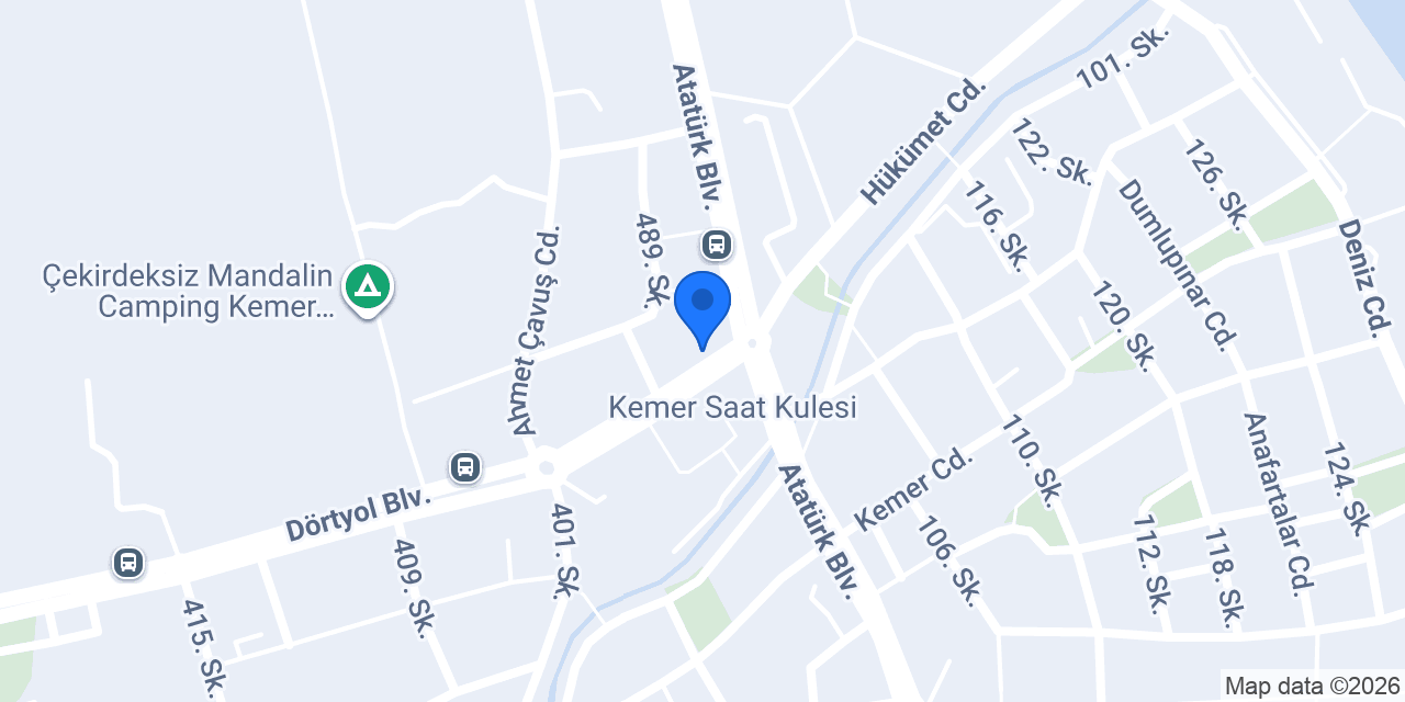 Tuğra Butik konumu