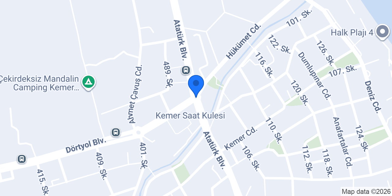 Genç İnşaat Dekorasyon Kemer konumu