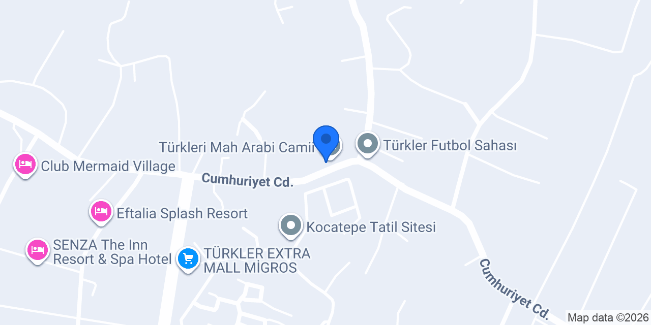 TÜRKLER EKMEK konumu