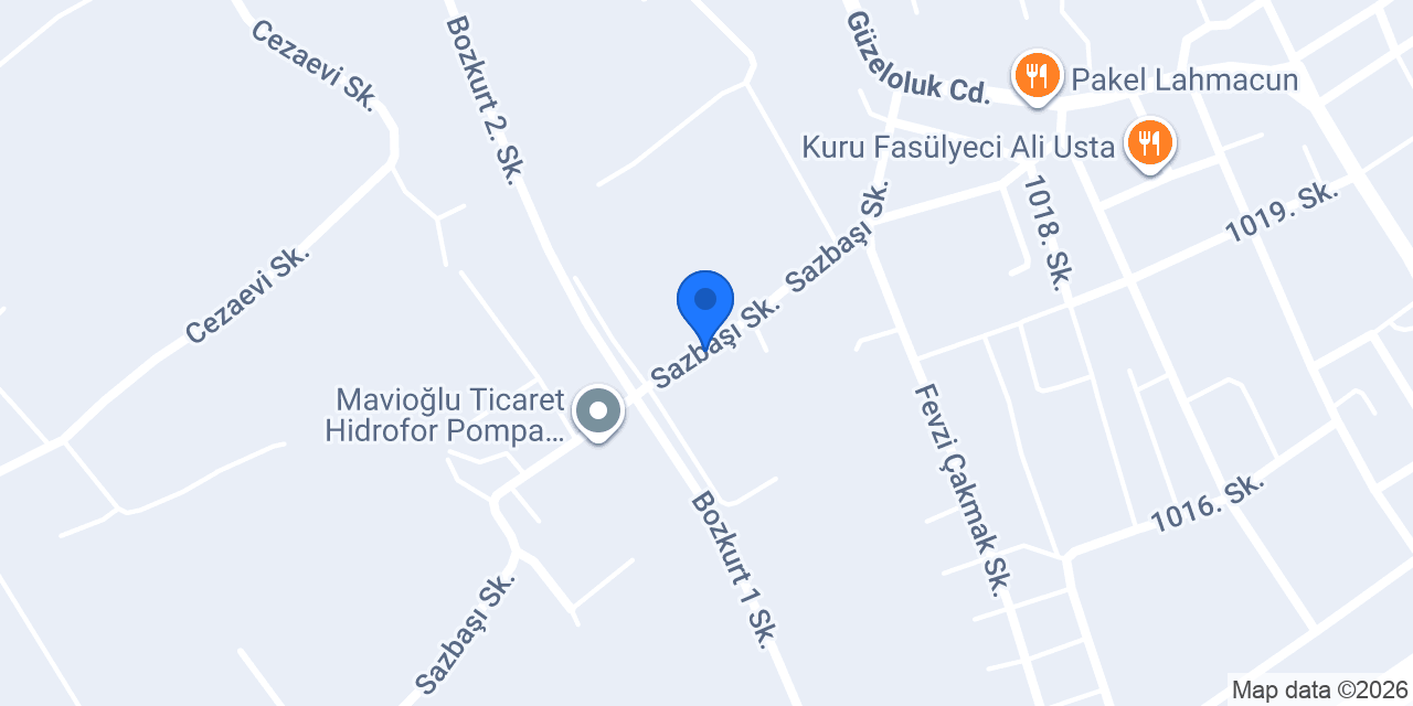 Karadeniz Mobilya konumu