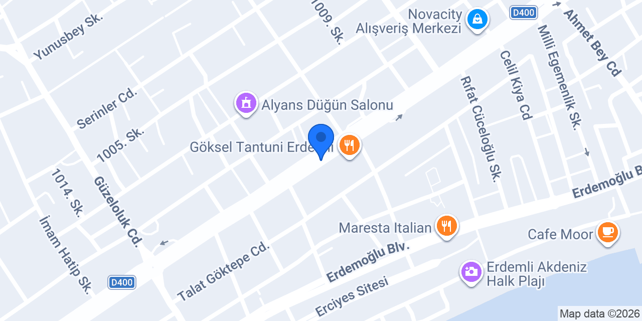 Erdemli döner & çorba konumu
