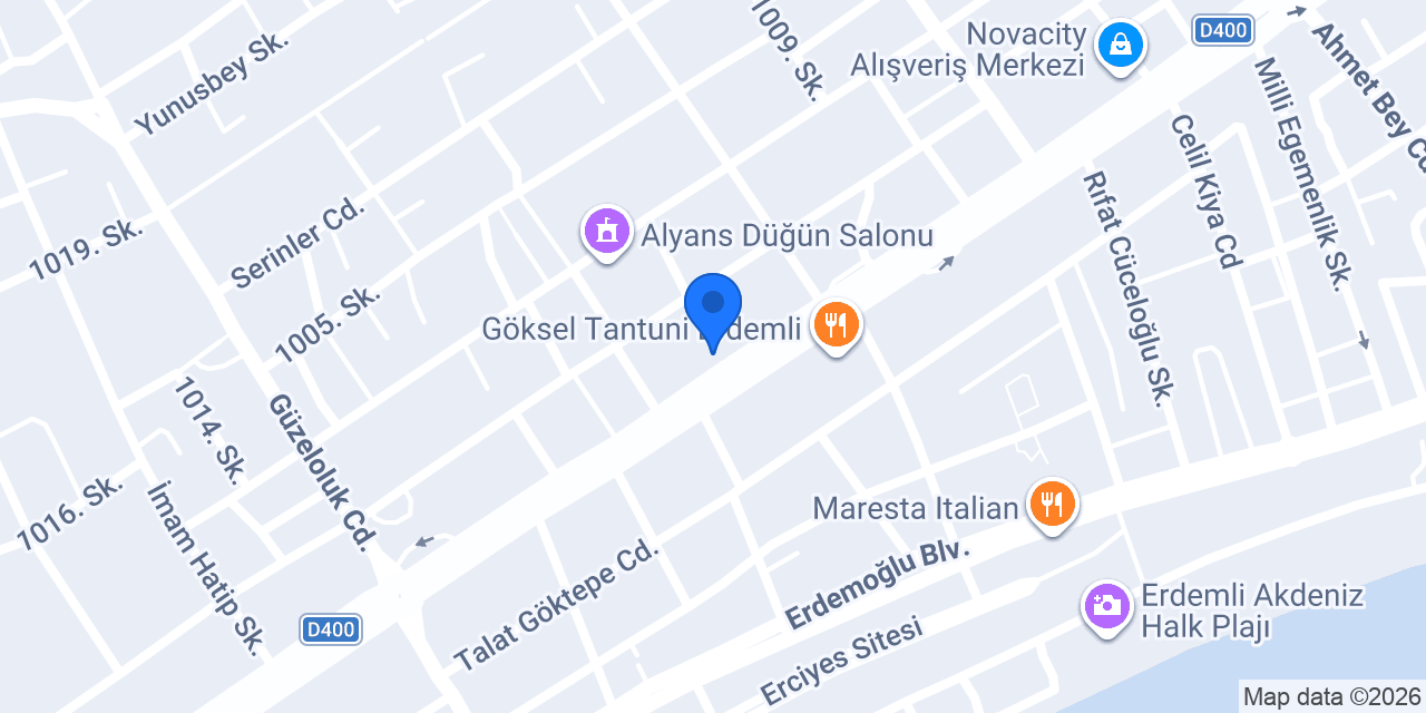 ERDİL Yabancı Dil / Eşit Ağırlık CHECKPOINT konumu