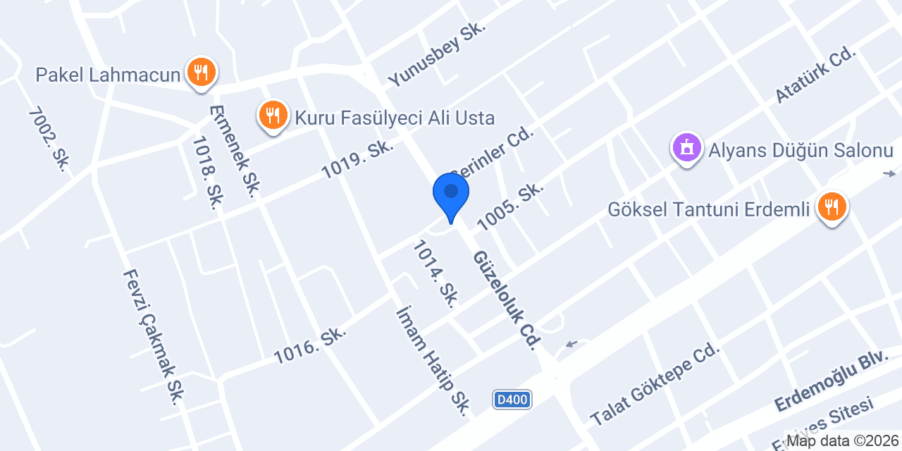 Öztürk Tantuni konumu