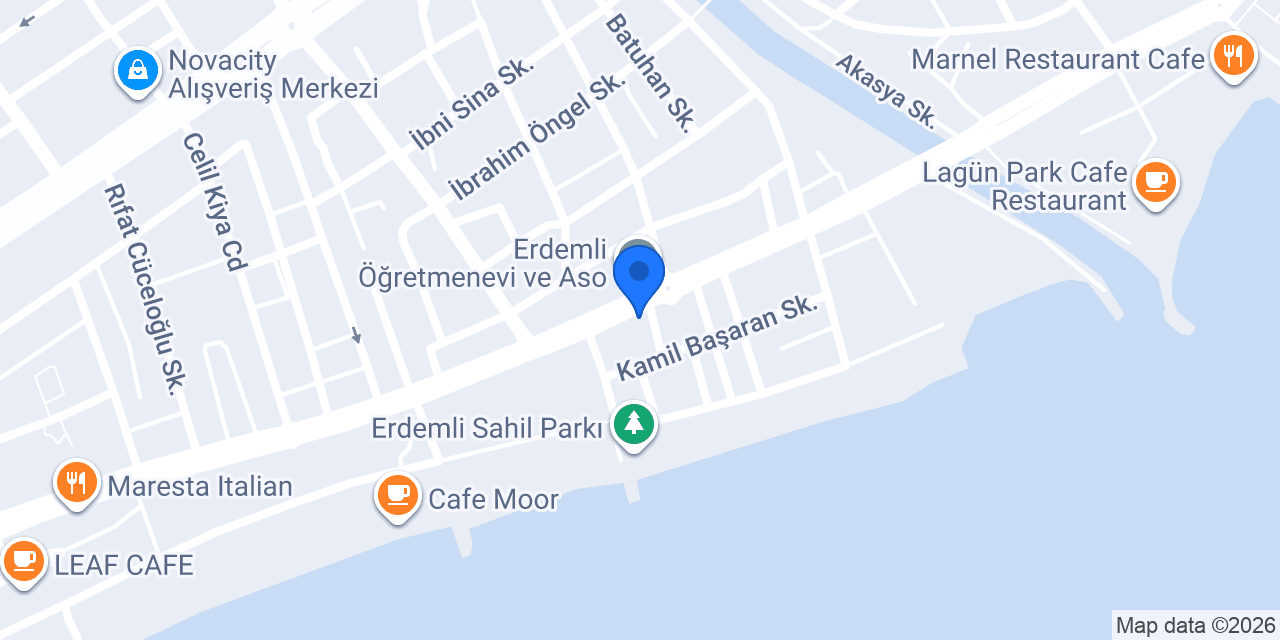 Erdemli Balık Av Malzemeleri konumu
