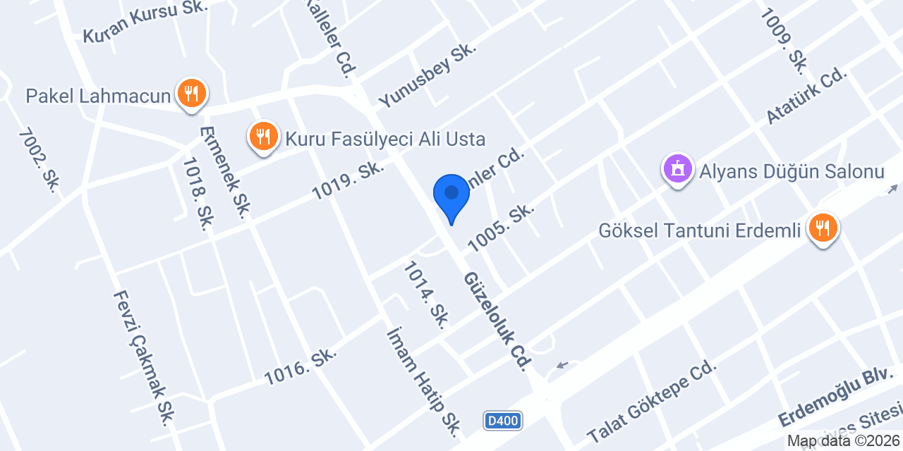 Hamza Efendi - Erdemli (Yaylayolu) konumu